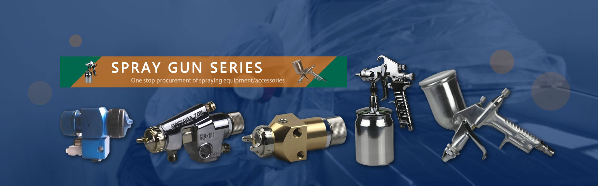 Spray gun series